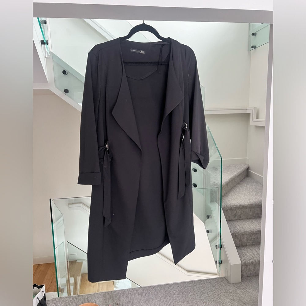 Black Duster Jacket